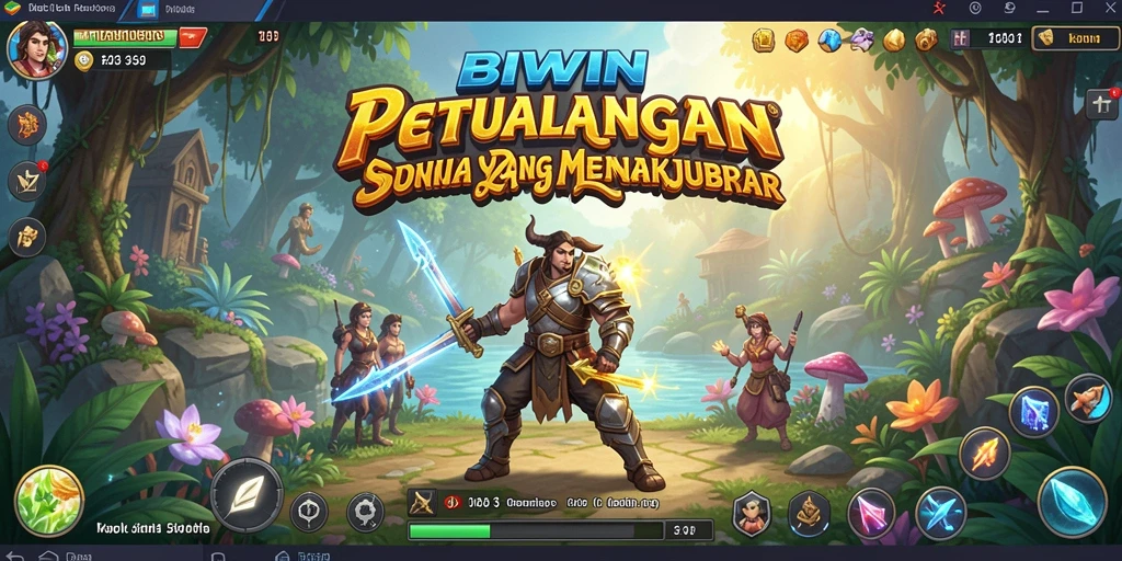 Gameplay BIWIN yang penuh tantangan dan eksplorasi menakjubkan.