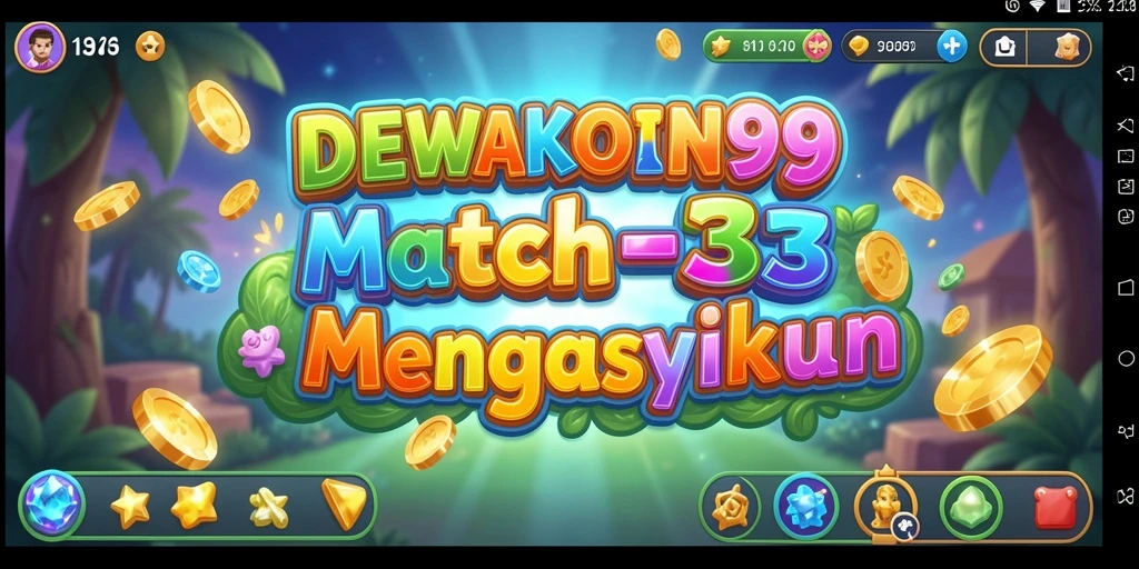 Screenshot DEWAKOIN99 menampilkan gameplay seru dan penuh warna.