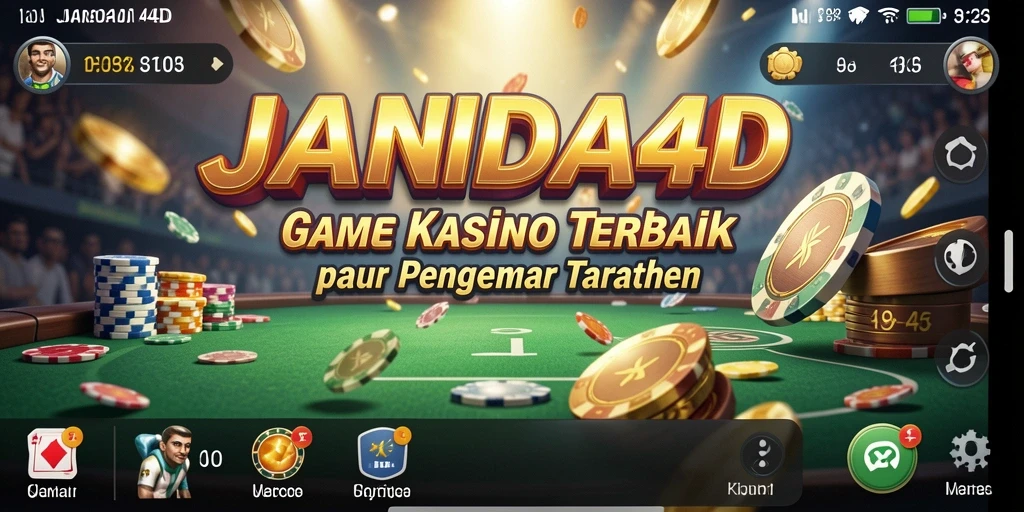 Tampilan menarik dari gameplay Kasino di JANDA4D.
