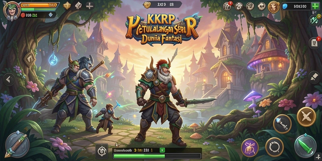 Gameplay KKRP yang menarik dengan pemandangan menakjubkan.