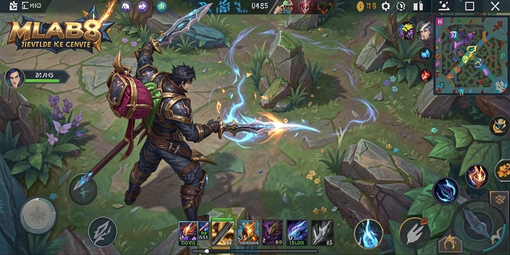 Screenshot gameplay MLBB8 menampilkan kreasi unik dalam dunia simulasi.