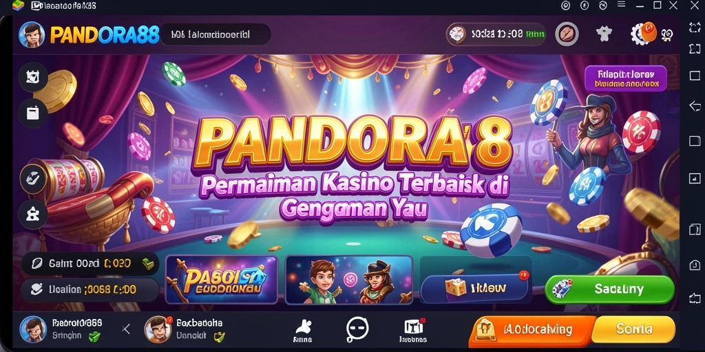 Tampilan gameplay seru dan mendebarkan di PANDORA88.