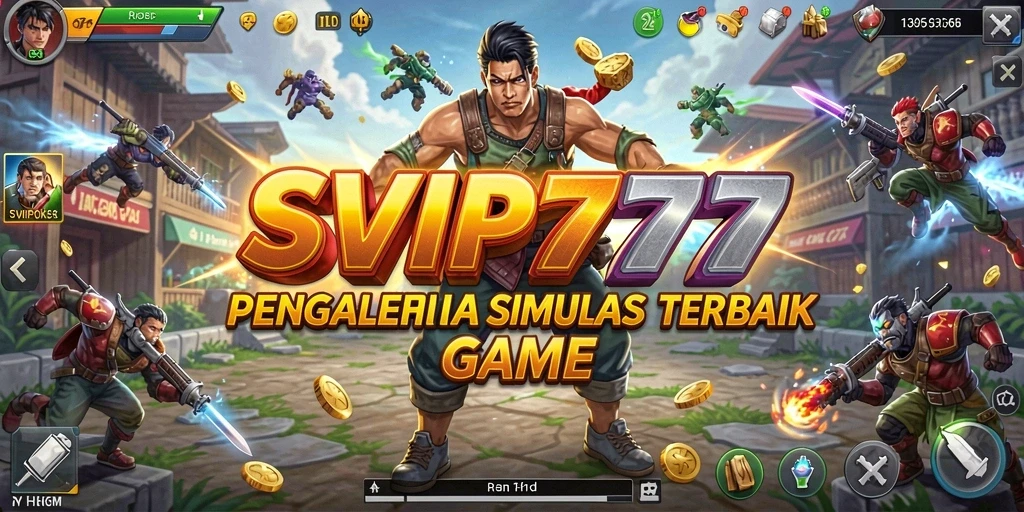 Screenshot utama SVIP777 yang menampilkan gameplay simulation yang menarik.